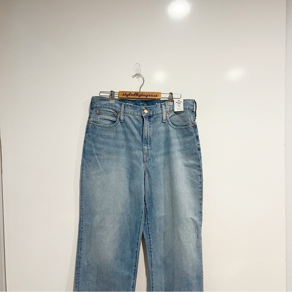 NWT J. Crew High-rise '90s wide-leg jean in Morningside wash - Picture 9 of 9